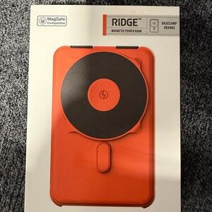 Ridge Magnetic Power Bank - Orange